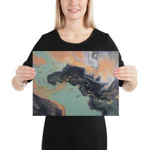 Art printed on Poster- Variety of sizes