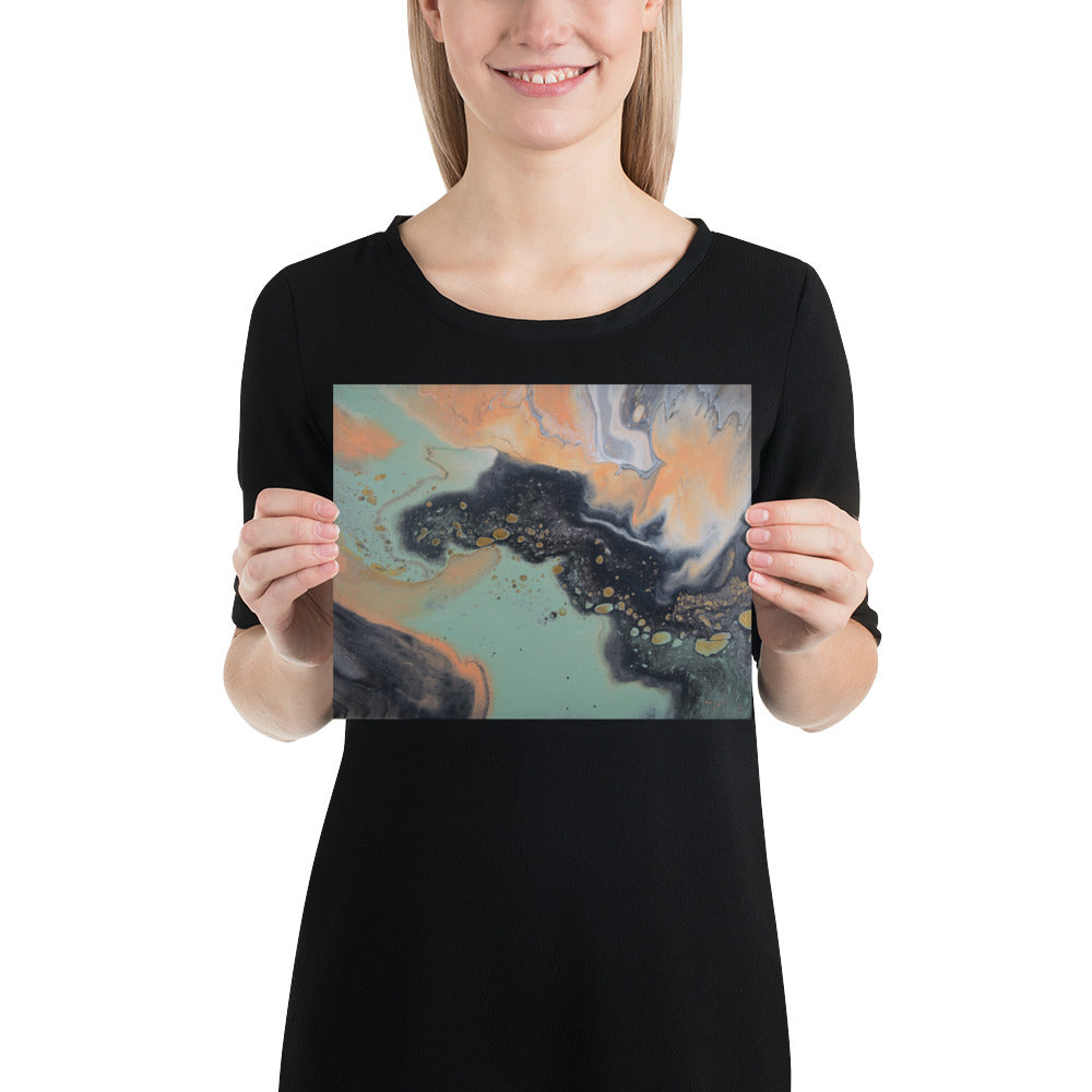 Art printed on Poster- Variety of sizes