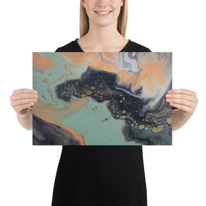 Art printed on Poster- Variety of sizes